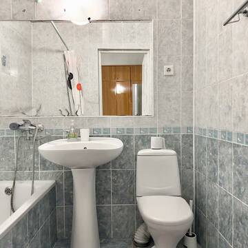 Фото номера 2-комнатные семейные апартаменты с кухней и балконом Гостиница Гостевой дом Ольгинка г. Ольгинка 11